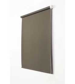 Tessile D'Arredo- Tenda a rullo roll-up  oscurante tortora, 140x180 cm