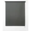Tessile D'Arredo- Tenda a rullo roll-up  oscurante grigio grafito, 60x180 cm