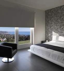 Tessile D'Arredo- Tenda a rullo roll-up  oscurante grigio grafito, 60x180 cm