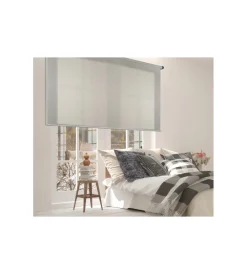Tenda a rullo semifiltrante lino grigio, 100x180 cm Tessile D'Arredo