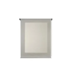 Tessile D'Arredo- Tenda a rullo semifiltrante lino grigio, 200x250 cm