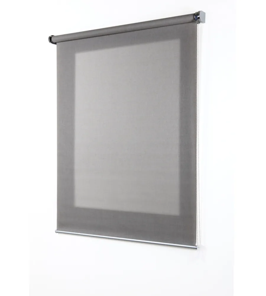 Tessile D'Arredo- Tenda a rullo semifiltrante roccia 140x250 cm