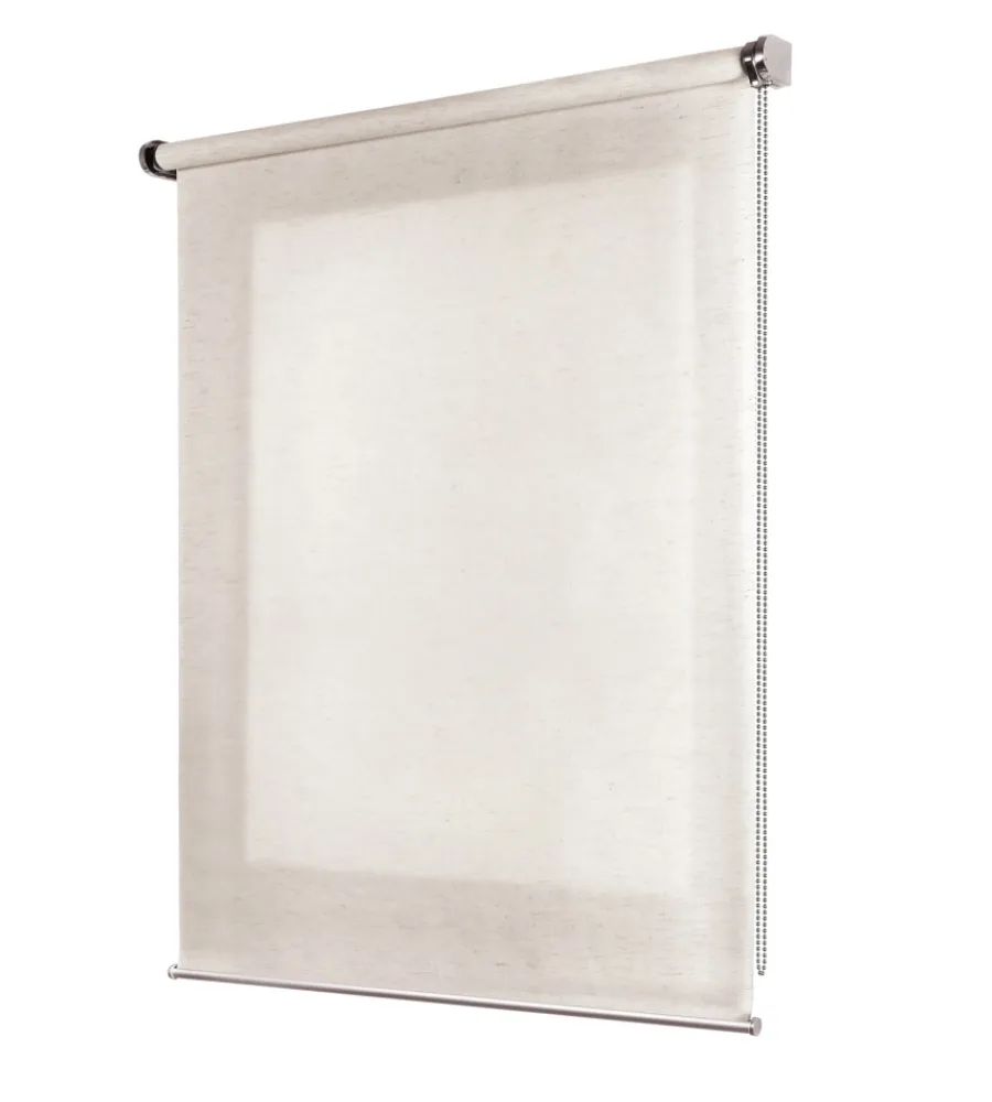 Tessile D'Arredo- Tenda a rullo semifiltrante lino, 120x250 cm