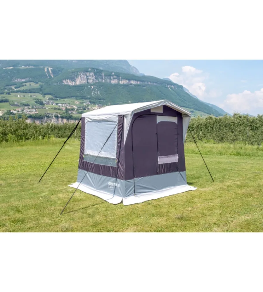 Campeggio-Brunner Tenda cucina da campeggio "gusto i ng" grigio 150x150x195/215 cm