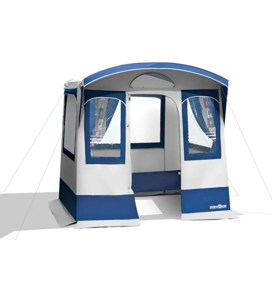 Campeggio-Brunner Tenda cucina da campeggio con tetto arcuato "camp inn" 220x160x195/220 cm