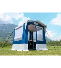 Campeggio-Brunner Tenda cucina da campeggio "gusto i ng" blu 150x150x195/215 cm