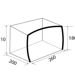 Outlet Tenda da campeggio per caravan 