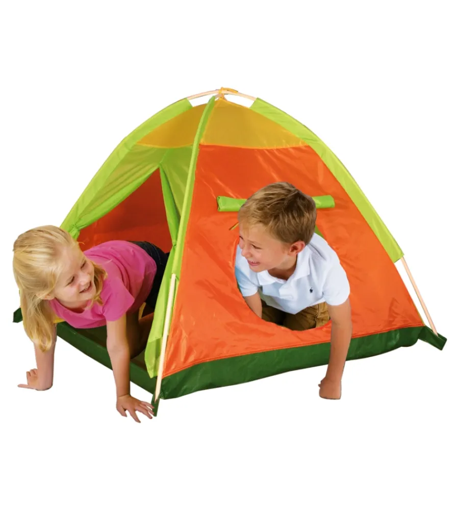 Giochi E Casette Bimbo- Tenda da esterno per bambini modello casetta avventura, 112x112x94 cm