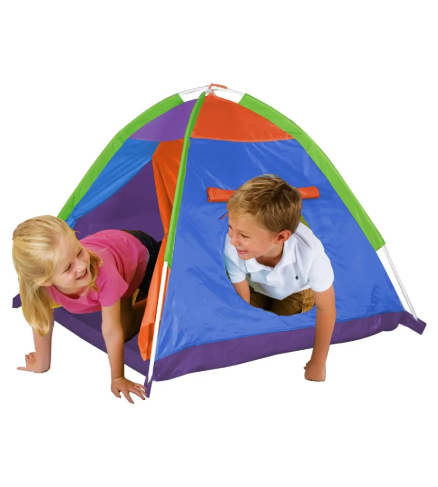 Giochi E Casette Bimbo- Tenda da esterno per bambini modello casetta avventura, 112x112x94 cm