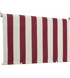 Coperture Per Esterno E Accessori|Tenda da sole a caduta essenza righe bordeaux h 250x150 cm