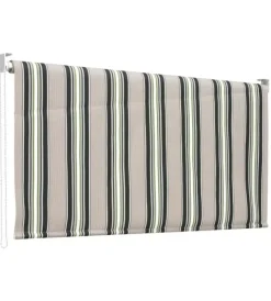 Tenda da sole a caduta essenza righe verdi h 250x150 cm Coperture Per Esterno E Accessori