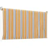 Coperture Per Esterno E Accessori- Tenda da sole a caduta essenza righe gialla h 250x150 cm