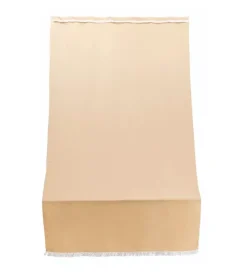 Coperture Per Esterno E Accessori|Tenda da sole con anelli per porta essenza beige h 300 x 140 cm