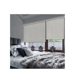 Tessile D'Arredo- Tenda rollup oscurante avorio, 200x250 cm