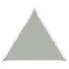 Coperture Per Esterno E Accessori- Tenda vela da esterno triangolare ombreggiante essenza in poliestere colore cenere 3,6x3,6x3,6 metri