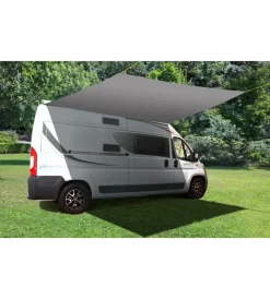 Campeggio-Brunner Tendalino parasole quadrata per veicoli "deflector qdr" in polietilene, 360x360 cm.