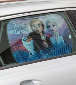Outlet Tendina auto laterale maxi grafica "disney frozen" tg 60x40 cm Auto Interno