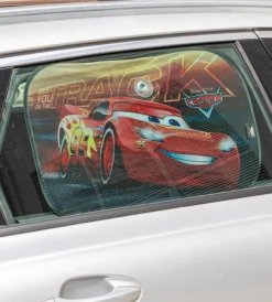 Auto Interno|Tendina auto laterale maxi grafica "disney cars" tg 60x40 cm