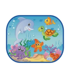 Auto Interno- Tendine parasole a molla per auto fantasie assortite 38x44 cm