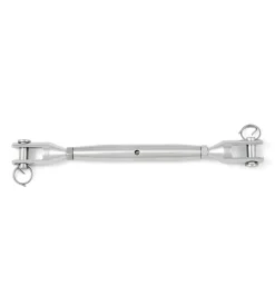 Sistemi Di Fissaggio- Tenditore a 2 forcelle m4 in acciaio inox a4 - aisi 316