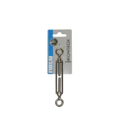 Sistemi Di Fissaggio- Tenditore a 2 occhi m6 mm. in acciaio inox a4 - aisi 316
