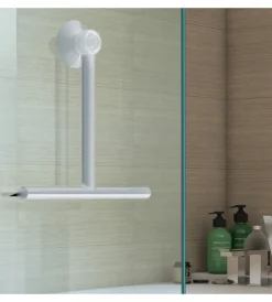 Tergivetro gedy "gummy" con fissaggio a ventosa bianco Accessori Bagno