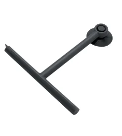 Hot Tergivetro gedy "gummy" con fissaggio a ventosa nero Accessori Bagno
