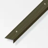 Hot Terminale  25x20 alluminio bronzo forato 1 metro. Ferramenta Per Mobili E Infissi