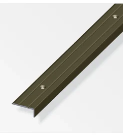 Hot Terminale  25x20 alluminio bronzo forato 1 metro. Ferramenta Per Mobili E Infissi