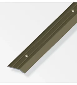 Ferramenta Per Mobili E Infissi-Alfer aluminium Terminale 30x5 alluminio bronzo aut. - 1 metro.