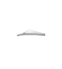 Coperture Per Esterno E Accessori|Tetto per gazebo riviera in tessuto impermeabile e anti uv bianco 3x3 m