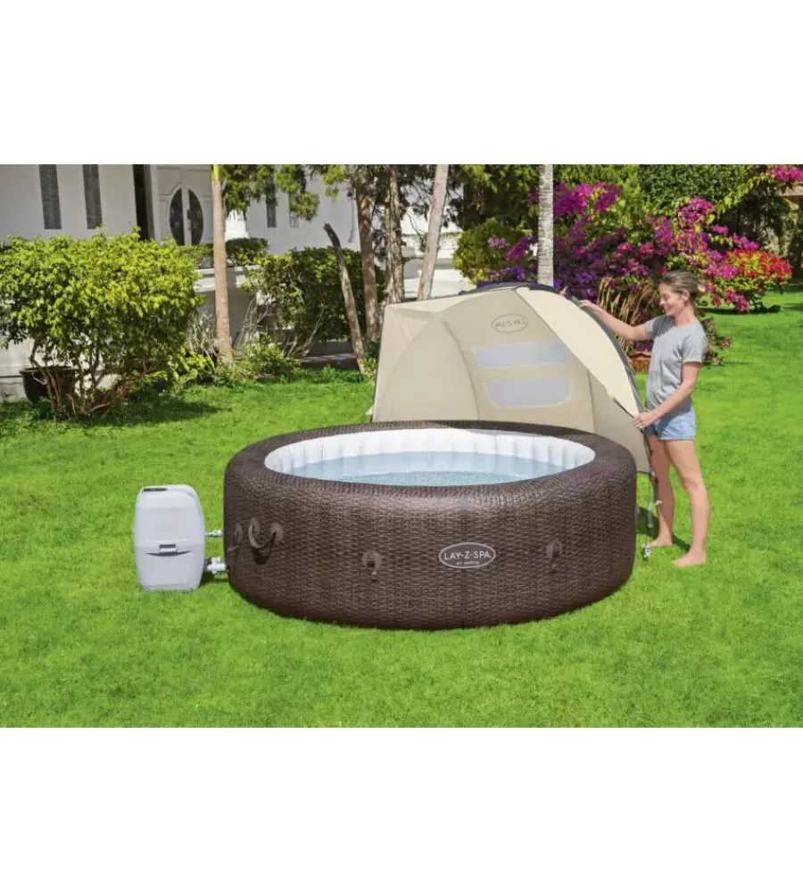 Bestway Piscine|Tettuccio parasole per piscina spa "lay-z-spa" 183x94x109 cm - cod. 60304