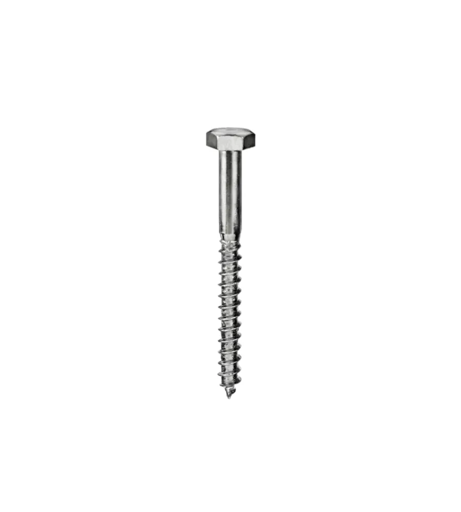Sistemi Di Fissaggio- Tirafondi testa esagonale 6,0 x 100 - 20 pz.
