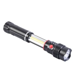 Illuminazione Per Interno- Torcia + lampada da lavoro cob 2 in 1