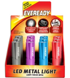 Torcia a batterie 3 aaa metal color - Illuminazione Per Interno