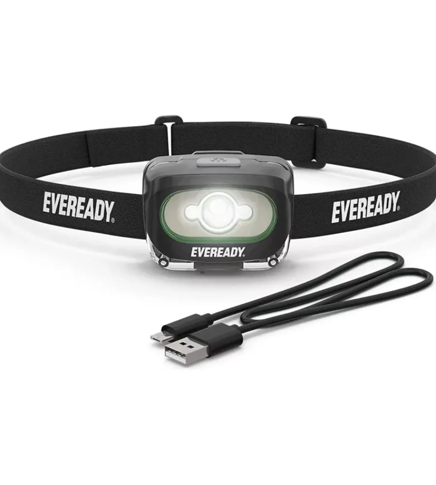 Illuminazione Per Interno-Energizer Torcia da testa eveready value rechargeable headlight -