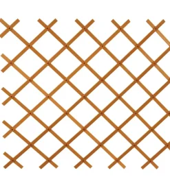 Coltivazione E Cura-Verdemax Traliccio esterno pvc 1x1m marrone