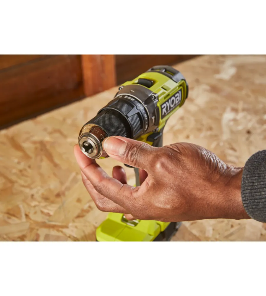 Trapani E Avvitatori-Ryobi Trapano a percussione a batteria "rpd18bl1-0" 18v, solo corpo macchina