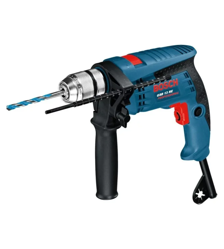 Trapani E Avvitatori-Bosch Trapano a percussione elettrico "gsb 13 re" 600 w