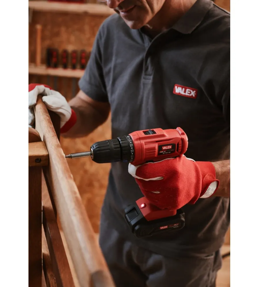 Online Trapano avvitatore a batteria "m-ta1 18 b" - 18v, con batteria e caricabatterie Trapani E Avvitatori