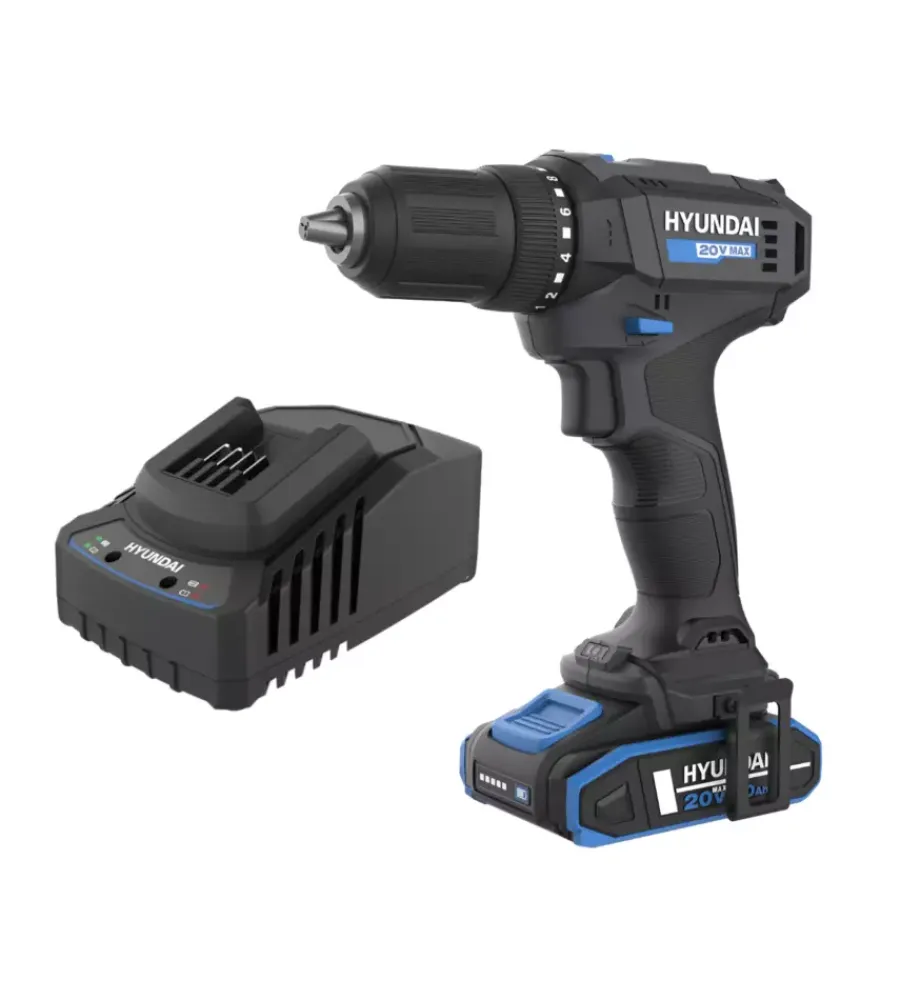 Online Trapano avvitatore a batteria 40 nm 20v 2ah e caricabatterie - cod. 25870 Trapani E Avvitatori