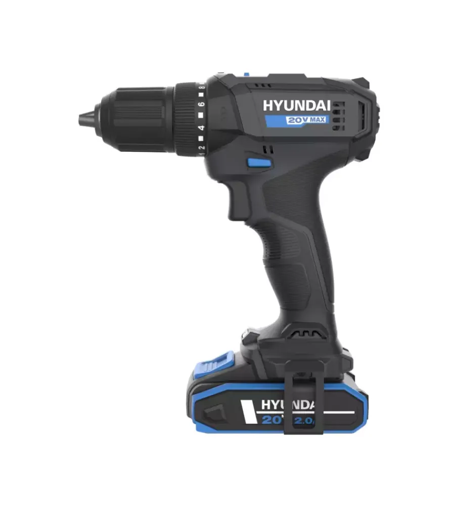 Online Trapano avvitatore a batteria 40 nm 20v 2ah e caricabatterie - cod. 25870 Trapani E Avvitatori