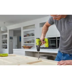 Trapani E Avvitatori-Ryobi Trapano avvitatore a percussione a batteria 