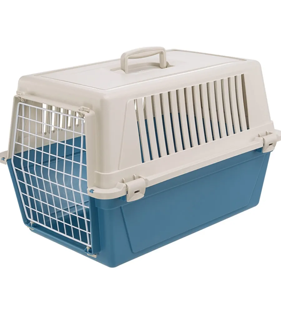 Trasportini Per Cane-Ferplast Trasportino atlas 30 blu avio -