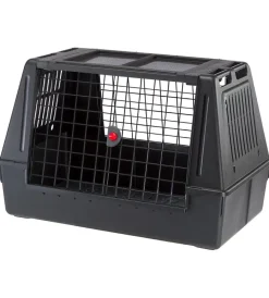 Ferplast Trasportini Per Cane|Trasportino per cani da auto "atlas car 100 scenic" nero, 100x60x66 cm