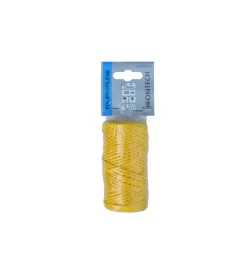 Sistemi Di Fissaggio- Treccia in polipropilene ø 1,8 mm. gialla 50 mt.