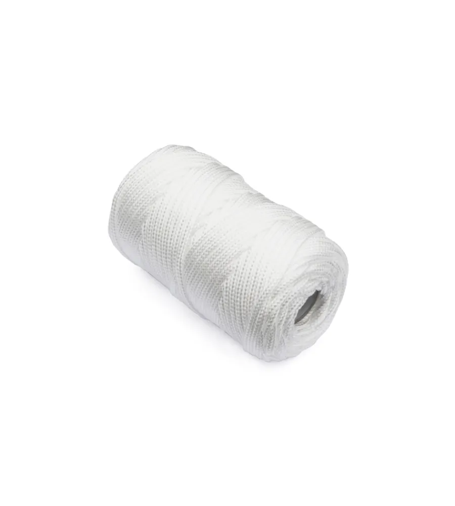 Sistemi Di Fissaggio|Treccia per veneziana in polipropilene ø 3 mm. bianco 50 mt.