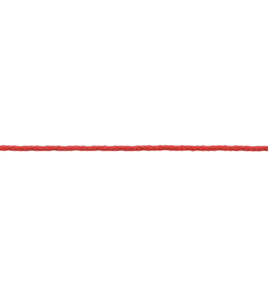 Sistemi Di Fissaggio- Treccia per veneziana in polipropilene ø 3 mm. rosso 300 mt.