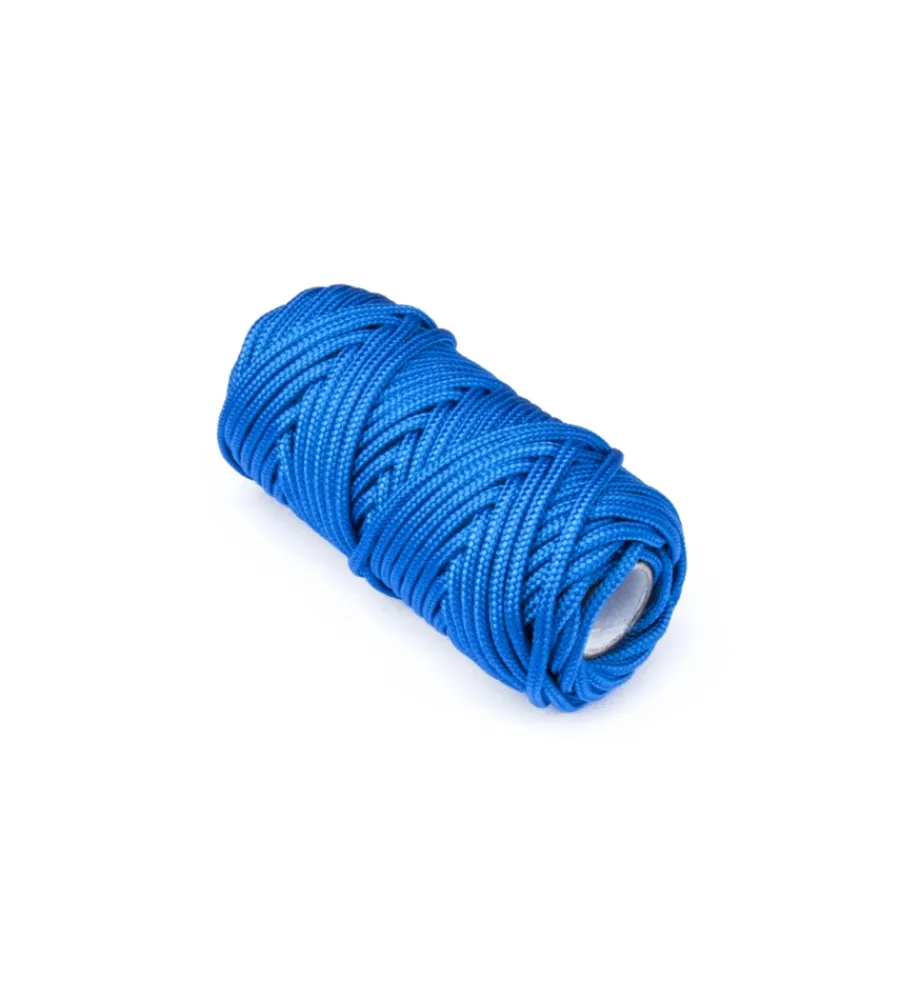 Clearance Treccia per veneziana in polipropilene ø 3 mm. blu elettrico 20 mt. Sistemi Di Fissaggio