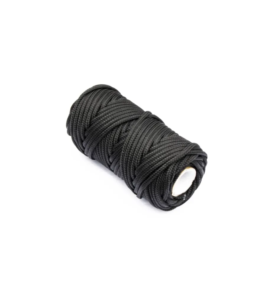 Sistemi Di Fissaggio- Treccia per veneziana in polipropilene ø 3 mm. nero 20 mt.
